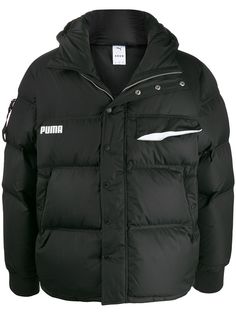 Puma пуховик с капюшоном