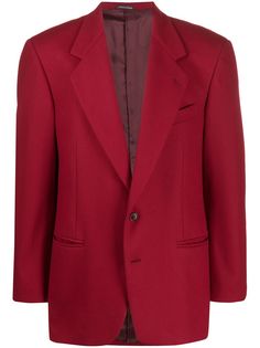 Gianfranco Ferré Pre-Owned однобортный пиджак 1980-х годов