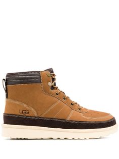 UGG ботинки на шнуровке