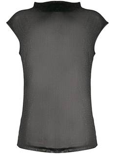 Styland полупрозрачная блузка в полоску