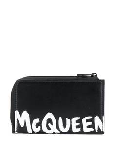 Alexander McQueen кошелек для монет с логотипом