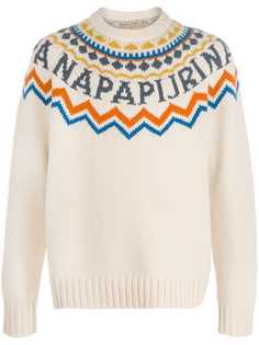 Napapijri джемпер жаккардовой вязки