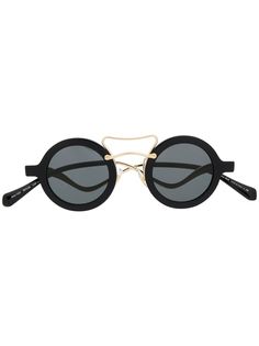 Miu Miu Eyewear солнцезащитные очки в скульптурной оправе