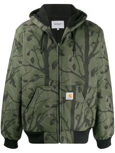 Carhartt WIP куртка с камуфляжным принтом