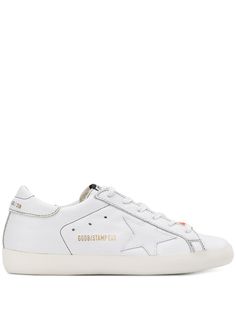 Golden Goose кроссовки Superstar с тисненым логотипом