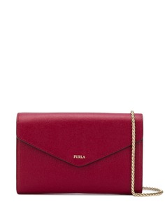 Furla клатч с металлическим логотипом