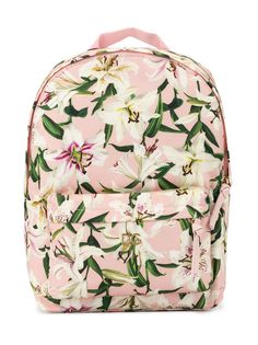 Dolce & Gabbana Kids рюкзак с цветочным принтом