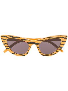 Saint Laurent Eyewear солнцезащитные очки SL 213 Lily Tiger