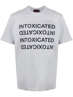 Intoxicated Mirror logo-print T-shirt