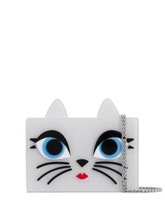 Karl Lagerfeld клатч Choupette Minaudiere