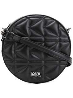 Karl Lagerfeld круглая сумка через плечо K/Kuilted
