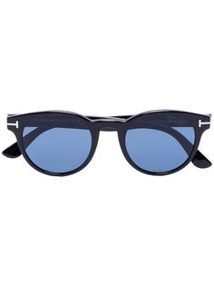 Tom Ford Eyewear солнцезащитные очки Palmer в круглой оправе