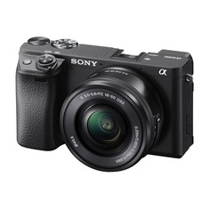 Фотоаппарат Sony Alpha A6400LB kit ( E PZ 16-50мм f/3.5-5.6 OSS), черный [ilce6400lb.cec]