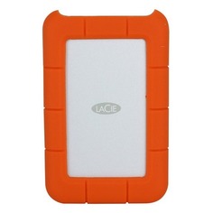 Внешний диск HDD Lacie Rugged Mini STFR1000800, 1ТБ, оранжевый