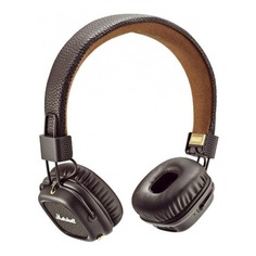 Наушники с микрофоном MARSHALL Major III, 3.5 мм/Bluetooth, накладные, коричневый [mrshlmajor3brwbt04092187]
