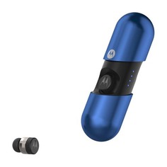 Гарнитура MOTOROLA Vervebuds 400, Bluetooth, вкладыши, синий [sh031rb]