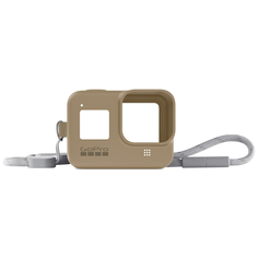 Силиконовый чехол с ремешком GoPro Sleeve + Lanyard HERO8 Sand (AJSST-006) Sleeve + Lanyard HERO8 Sand (AJSST-006)