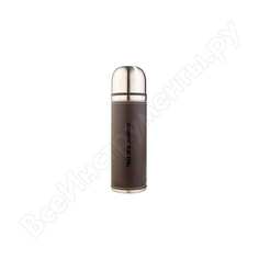 Термос с кожаной вставкой biostal охота 0.5 л, 2 пробки nyp-500p