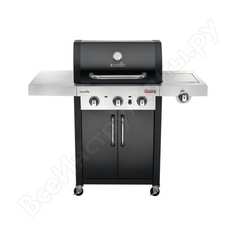 Трехгорелочный газовый гриль char broil professional 2017 black edition 468641017