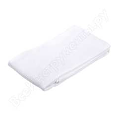 Вафельное банное полотенце-простынь банные штучки, белое, 80х150 см 32072