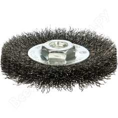 Щетка дисковая цилиндрическая по нержавейке (100 мм; м14х2 мм) для ушм профоснастка 20804011