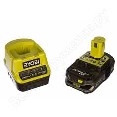 Набор ryobi one+ rc18120-125 5133003359 аккумулятор (18 в; 2.5 а*ч; li-ion) и зарядное устройство rc18120