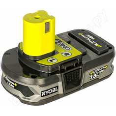 Аккумулятор ryobi one+ rb18l15 (18 в; 1,5 а*ч; li-ion) 5133001905