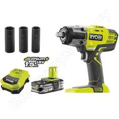 Импульсный гайковерт ryobi one+ r18iw3-l15s 5133002476