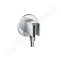 Шланговое подсоединение hansgrohe 26487000 с держателем душа fixfit porter s 00000044169