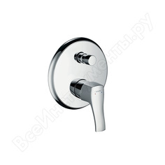Смеситель для ванны, внешняя часть hansgrohe 31485000 metris classic 00000008215