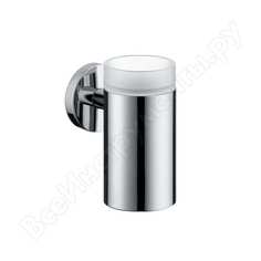 Стакан с держателем hansgrohe 40518000 logis 00000008430