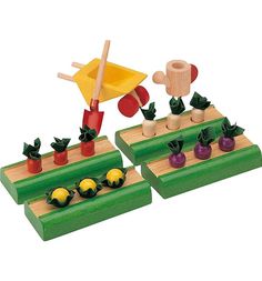 Игровой набор Plan Toys Овощные грядки