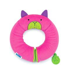 Детский подголовник Trunki Yondi Bert, цвет: розовый