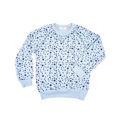 Джемпер Takro Звезды, цвет: голубой