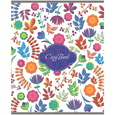 Тетрадь общая А5 48 Darvish Цветочный паттерн