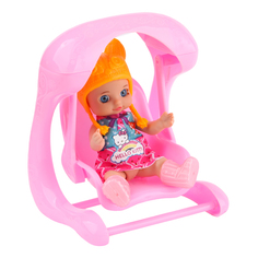 Кукла Карапуз Hello Kitty в оранжевом 12 см