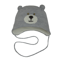 Шапка Artel Мишутка серый
