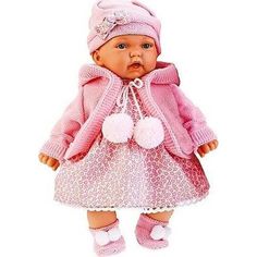 Кукла Juan Antonio Азалия в розовом 27 см