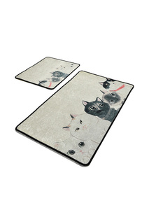 Набор ковриков для ванной 2шт. Chilai Home