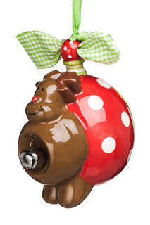 Подарочный шар с колокольчиком Mudpie