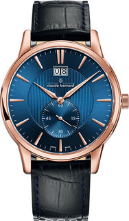Швейцарские мужские часы в коллекции Sophisticated Classics Мужские часы Claude Bernard 64005-37RBUIR