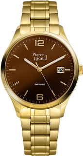 Мужские часы в коллекции Bracelet Мужские часы Pierre Ricaud P91086.115GQ-ucenka