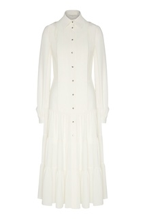 Белое платье из шифона Yana Dress