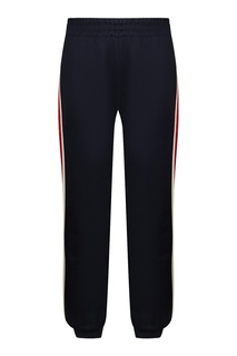 Брюки с логотипами на лампасами Gucci Kids