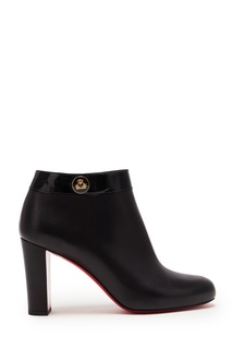 Черные ботильоны Cl Boot Calf 85 Christian Louboutin