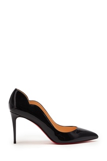 Черные лаковые туфли Hot Chick 85 Christian Louboutin
