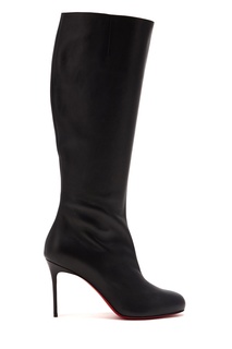 Черные кожаные сапоги Fifi Botta 85 Christian Louboutin