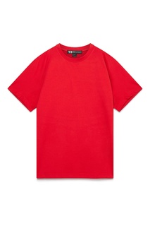 Красная футболка с логотипом сзади Y-3