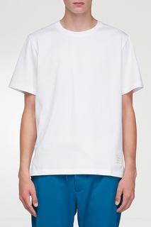 Базовая белая футболка Thom Browne