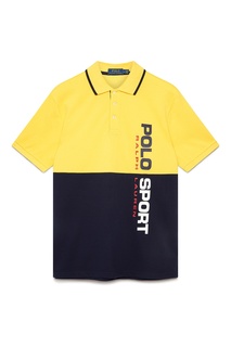 Трикотажное поло с логотипом Polo Sport Ralph Lauren